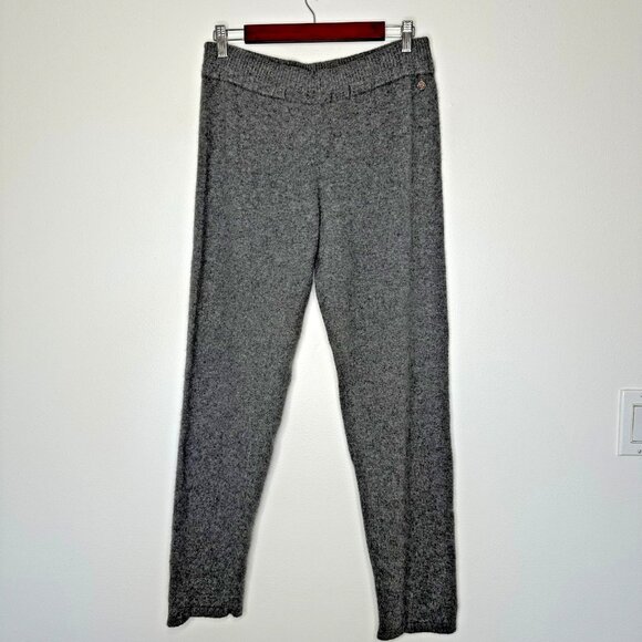 Anthony Urso 100% Cashmere Pull on Pants Size M Gray Loungewear - Picture 1 of 13
